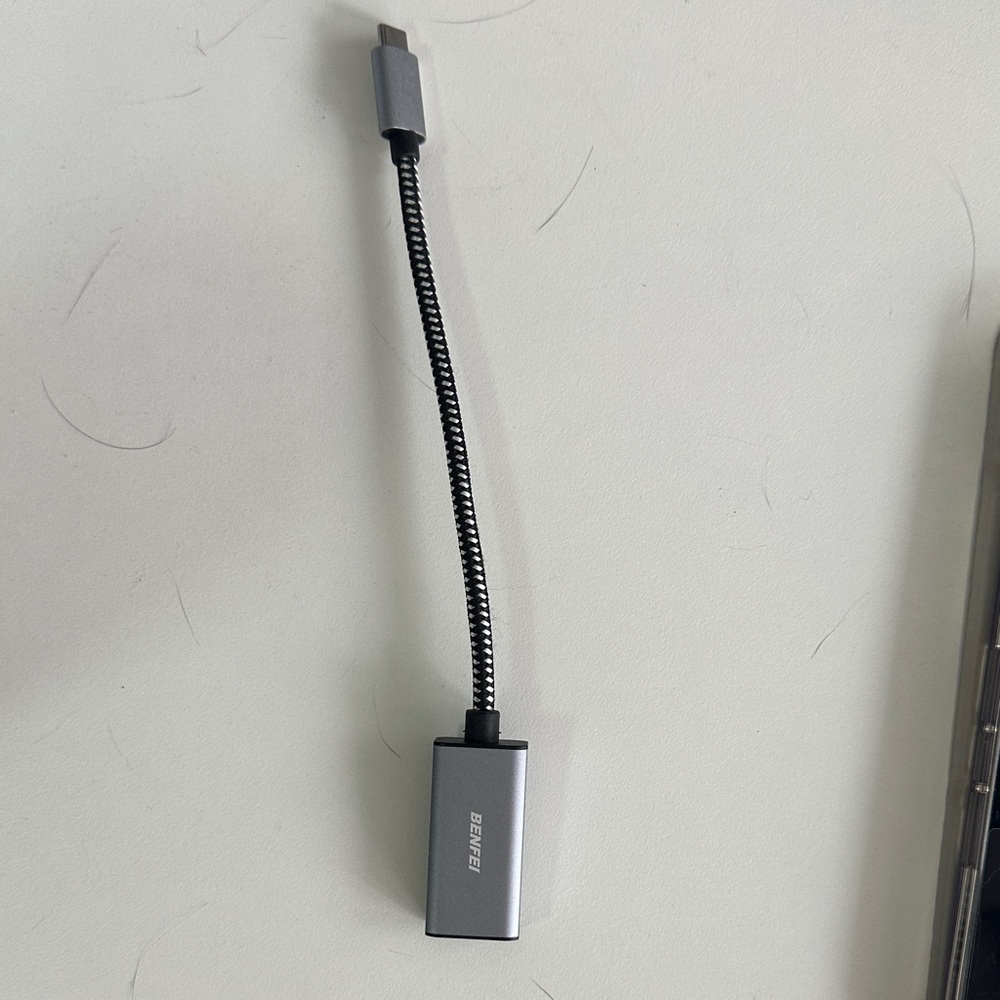 Baseus Silver USB-C Adapter